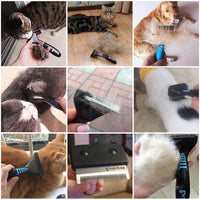 Pet Brush Comb Hair Removal - Pet Grooming Tools-Pet Combs & Brushes-Golonzo