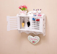 Home Wall Shelf Entrance Wall Hanging Key Storage Holder-Storage Holders & Racks-Golonzo