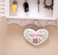 Home Wall Shelf Entrance Wall Hanging Key Storage Holder-Storage Holders & Racks-Golonzo