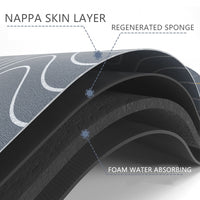 Nappa Skin Super Absorbent Bathroom Mat - Quick Dry Floor & Clean-Rugs-Golonzo