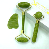 Natural Jade Massage Roller Board SPA Scraper Stone Facial-Massage & Relaxation-Golonzo