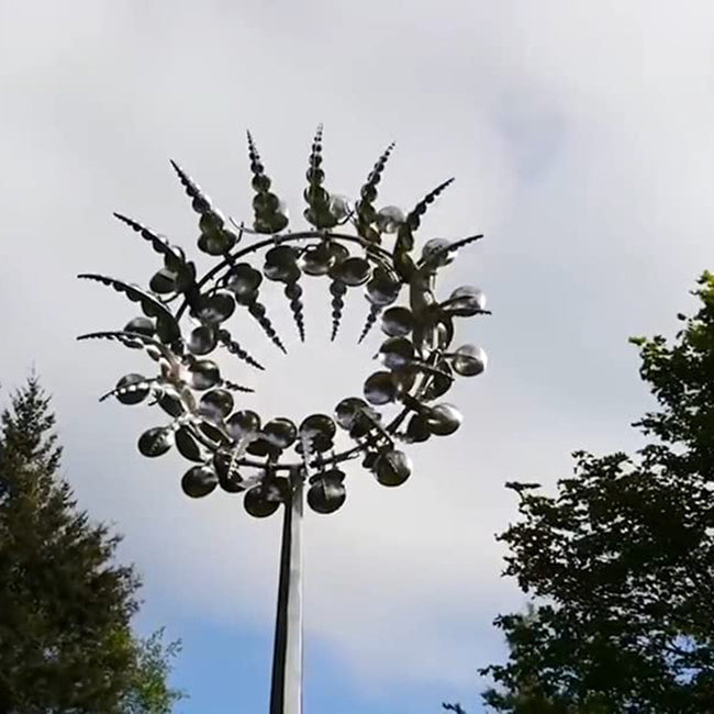 Magical Metal Windmill-Garden-Golonzo