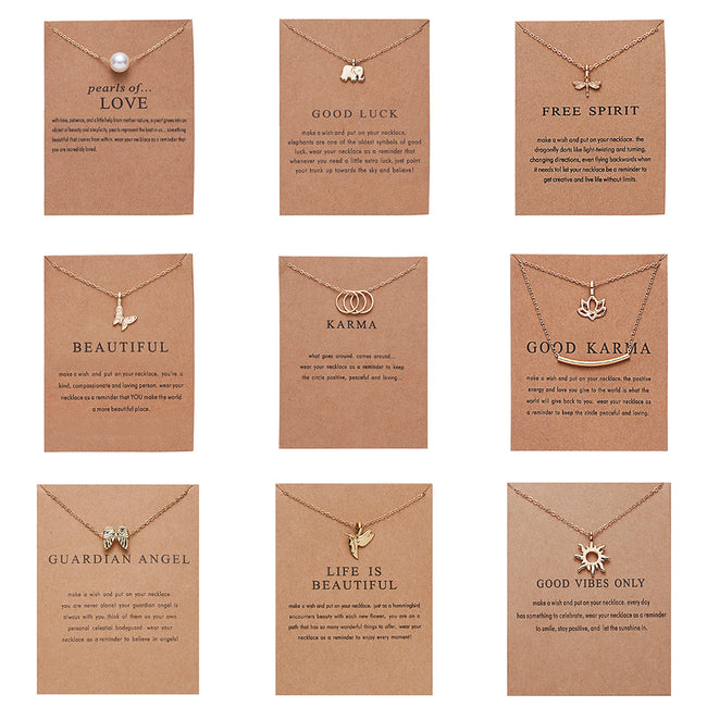 Gold Various Necklaces - Pendants Women Jewelry for Gifts-Necklaces-Golonzo