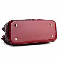 Luxury Snake PU Leather Women Tote Bag-Handbags-Golonzo