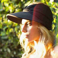 Women's Summer Sun Visor Hallow Top Outdoor Hat-Hats-Golonzo