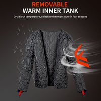 Motorcycle Jacket Riding Suit - Winter Protection Armor-Motorcycle Suits-Golonzo