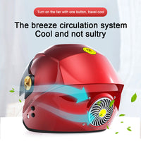 Motorcycle Helmet Headset with Breeze Cool System and Bluetooth Communication-Motorcycle Helmets-Golonzo