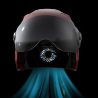 Motorcycle Helmet Headset with Breeze Cool System and Bluetooth Communication-Motorcycle Helmets-Golonzo