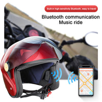 Motorcycle Helmet Headset with Breeze Cool System and Bluetooth Communication-Motorcycle Helmets-Golonzo