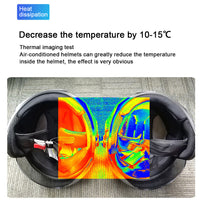 Motorcycle Helmet Headset with Breeze Cool System and Bluetooth Communication-Motorcycle Helmets-Golonzo