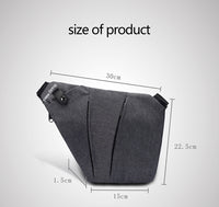 Multi Pocket Messenger Bag-Handbags-Golonzo