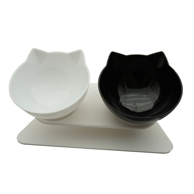 Cat Bowl With Stand Pet Feeding-Cat Supplies-Golonzo