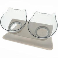 Cat Bowl With Stand Pet Feeding-Cat Supplies-Golonzo