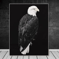Nordic Wall Canvas Art Paintings Print Animal-Artwork-Golonzo