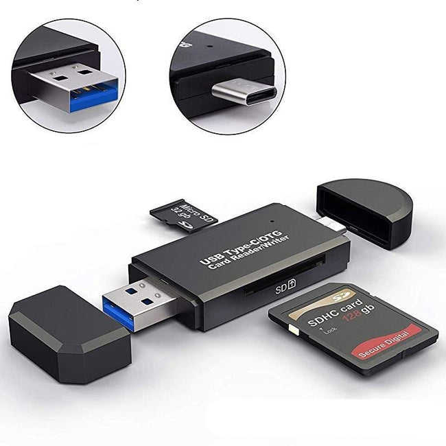 SD Card Reader USB 3.0 Card Reader 2.0 For USB Micro SD Adapter-USB Flash Drives-Golonzo