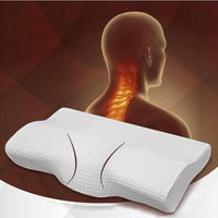 Orthopedic Latex Neck Pillow - Memory Foam Pain Release Pillow-Pillow-Golonzo