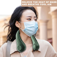 Oudoor Usb Charging Hanging Neck Fan-Fans-Golonzo