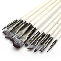Nylon Tips Paint Brushes Set for Acrylic Art-Paint Brushes-Golonzo