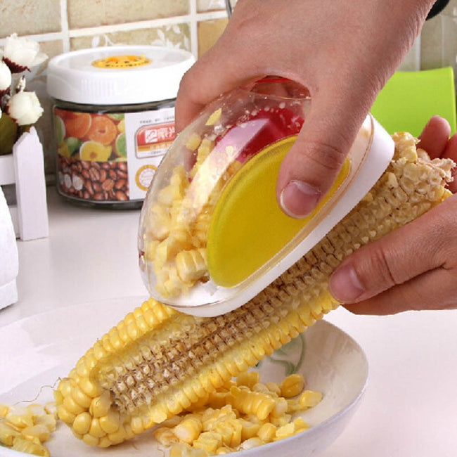 Peeling Corn Grain Artifact Corn Peeler Corn Kernel Tool Convenient And Easy-Kitchen Slicers-Golonzo