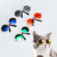 Pet Cat Glasses Pet Products for Little Cat Eye Wear Sunglasses Accessories-Cat Toys-Golonzo