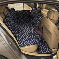 Waterproof Pet carriers Oxford Fabric Paw pattern Car Seat Covers-Pet carries and Crate-Golonzo