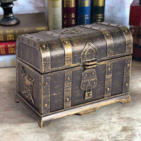 Pirate Treasure Chest Decorative Treasure Chest Keepsake-Jewelry Holders-Golonzo