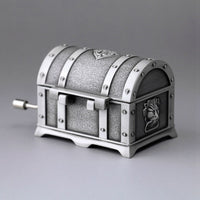 Pirate treasure chest Princess jewelry metal music box musical-Music Boxes-Golonzo