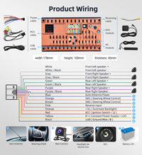Car Radio GPS 2 din Android 10.0 - Auto Carplay-Carplay-Golonzo