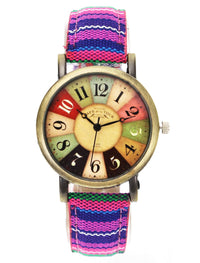 Rainbow Pattern Retro Watches-Watches-Golonzo