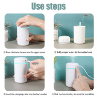 Portable Air Humidifier - Aroma Oil Humidificador-Humidifier-Golonzo
