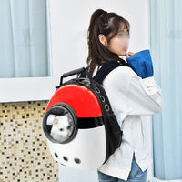 Portable Dog/Cat Carrier Bag Breathable Space Capsule Travel Bag-Pet Carriers & Crates-Golonzo