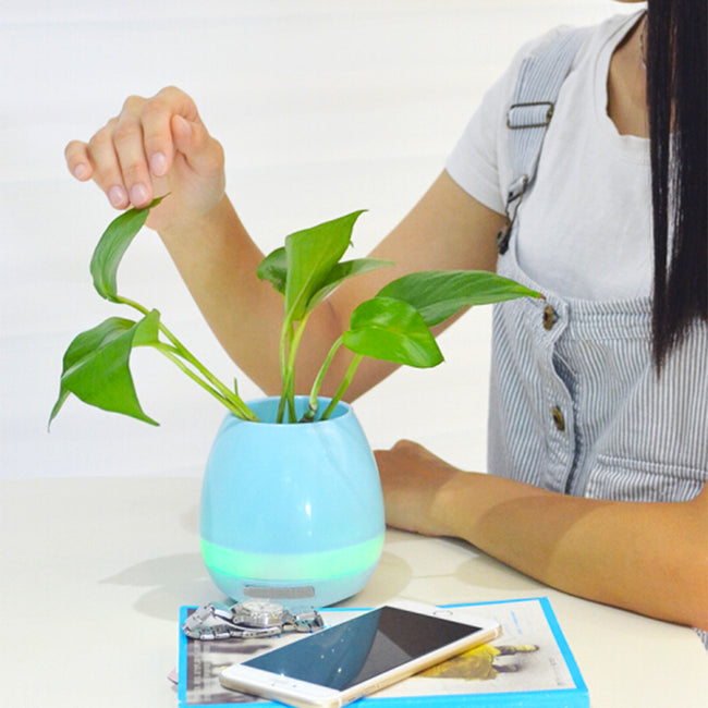 Wireless Portable Music Flower Pot-Portable Speakers-Golonzo