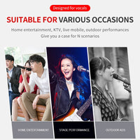 Karaoke Condenser Microphone Sing Recording Live-Karaoke System Accessories-Golonzo