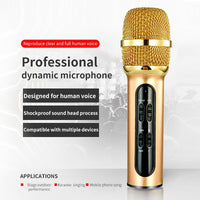 Karaoke Condenser Microphone Sing Recording Live-Karaoke System Accessories-Golonzo