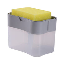 Soap Dispenser With Sponge Box-Soap Dishes & Holders-Golonzo