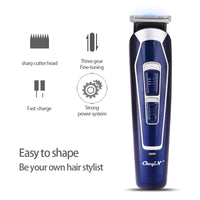 Rechargeable Professional Electric Hair Clipper-Hair Clipper & Trimmer-Golonzo