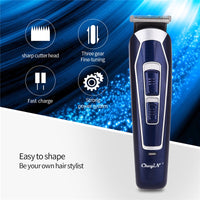 Rechargeable Professional Electric Hair Clipper-Hair Clipper & Trimmer-Golonzo