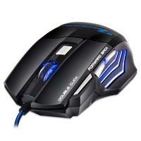 Professional Gaming Mouse - 7 Button 5500 DPI LED Optical USB Computer Mouse-Mice & Trackballs-Golonzo