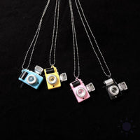 Punk Flash Camera Necklaces Pendant Luminous Necklace Retro-Necklace-Golonzo