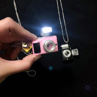 Punk Flash Camera Necklaces Pendant Luminous Necklace Retro-Necklace-Golonzo