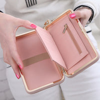 Bow Purse - PU Leather Wallet-Wallet and Money Clip-Golonzo