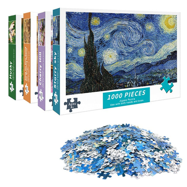 1000 Pieces Jigsaw Puzzles-Jigsaw Puzzles-Golonzo