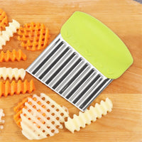 French Fries Cutter Stainless Steel Potato Slicer-Kitchen Slicers-Golonzo