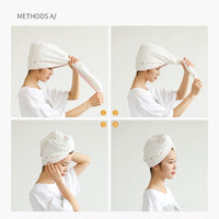 Quick Drying Microfiber Shower Cap-Shower Caps-Golonzo