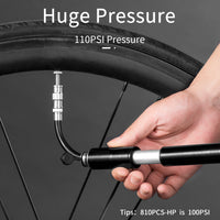 Mini Portable Light Aluminum Bicycle Air Pump-Bicycle Pumps-Golonzo