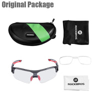 Photochromic Cycling Glasses - Sports Sunglasses-Cycling Apparel & Accessories-Golonzo