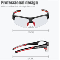 Photochromic Cycling Glasses - Sports Sunglasses-Cycling Apparel & Accessories-Golonzo
