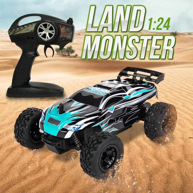 Land Monster Rc Car - 1:24 Remote Control Racing Cars-Remote Control Cars & Trucks-Golonzo