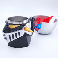 Mazinger Z Robot 420ml Pc + Stainless Steel Mugs Cup-Mugs-Golonzo