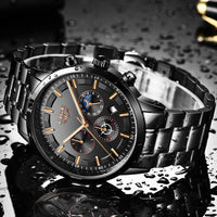 Fashion Sport Quartz Mens Watches - Luxury Business Waterproof Watch Relogio Masculino-Watch-Golonzo